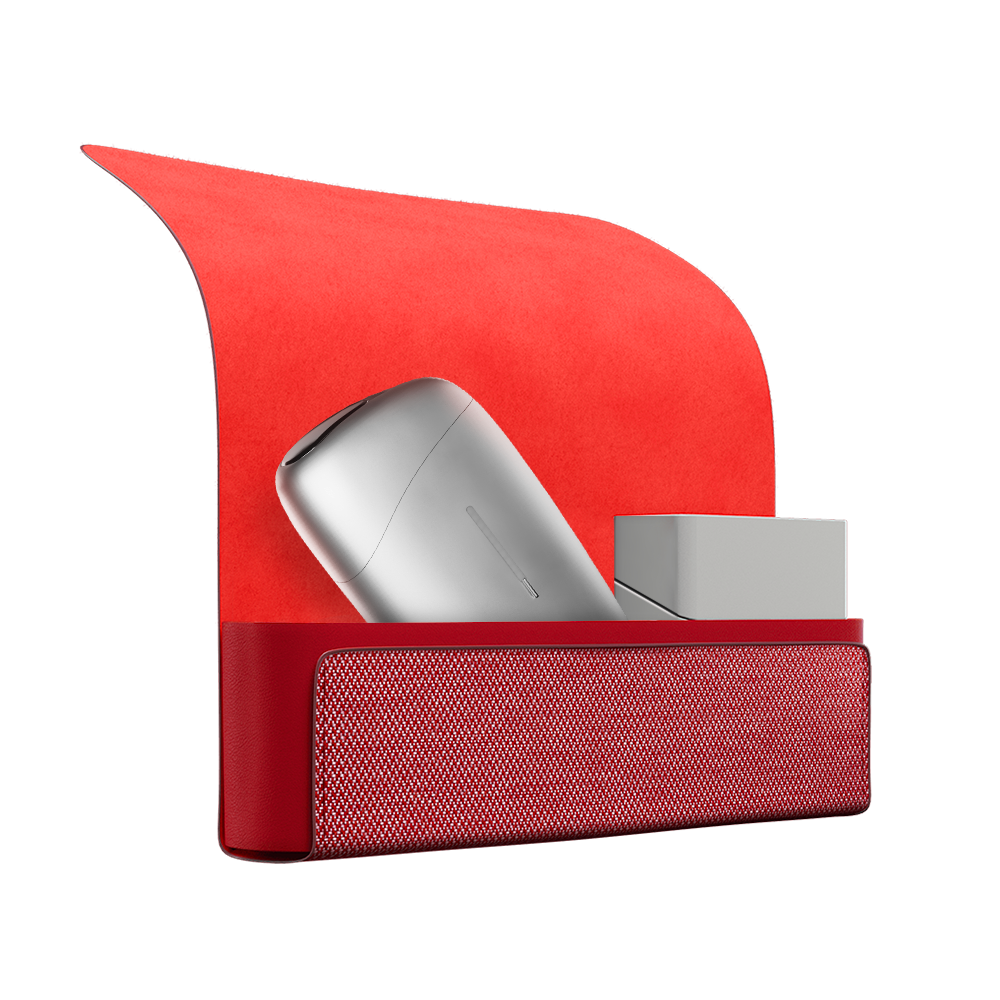 Футляр для устройства для нагревания табака Ploom, красный